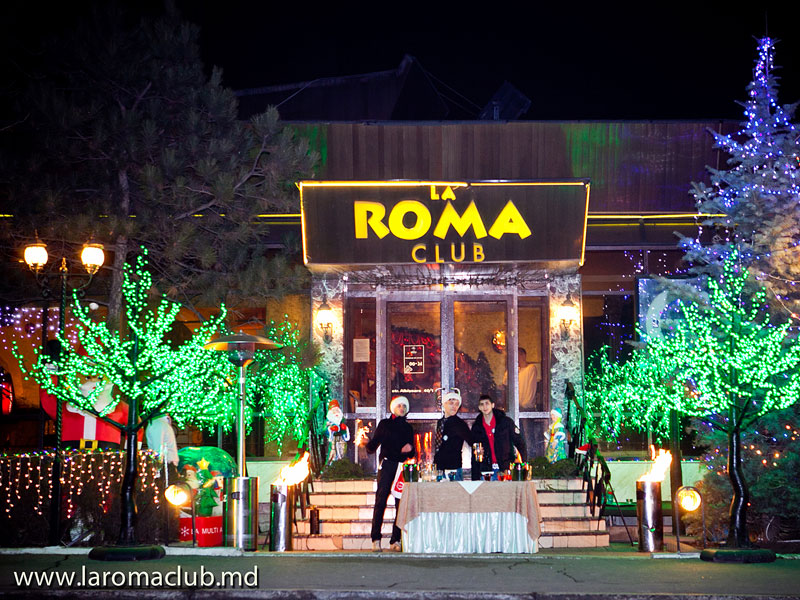 revelion stil vechi chisinau restaurant la roma club рестораны кафе кишинев
